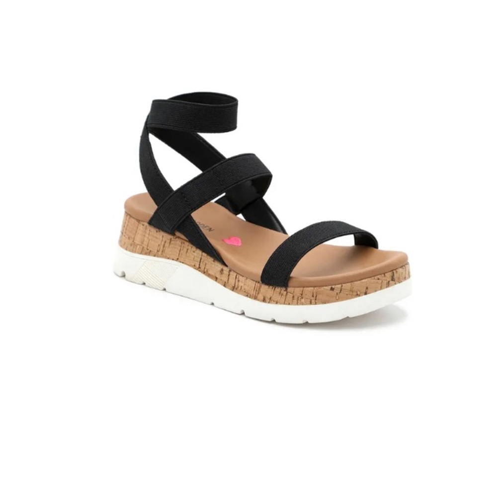 🎀Steve Madden•Girls•j tilt, wedge sandal🫶🏼